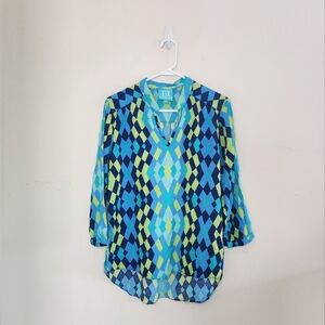 Women's Escapada Blouse Sz Large
